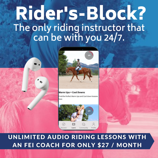 Audio Lessons for Nervous or Adult Amateur Riders
