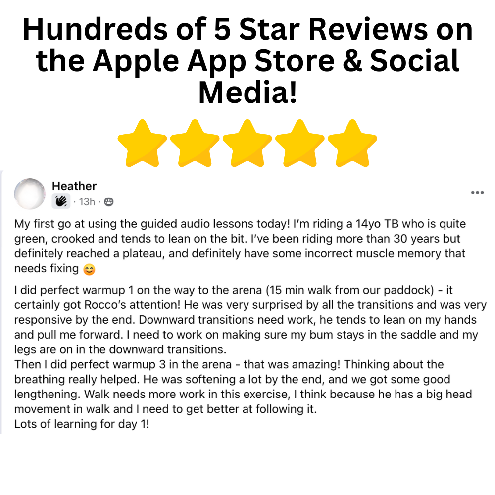 5 Star Reviews On App Store and Social Media