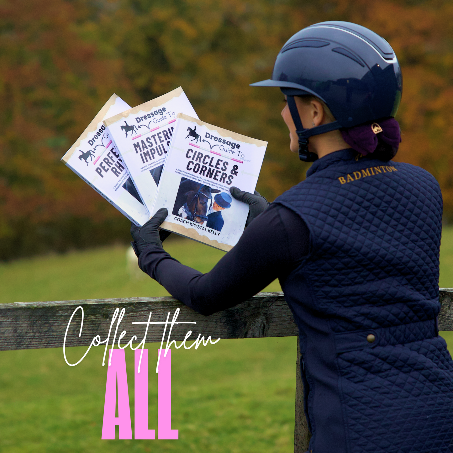 120 Days of Dressage Training Plans: Printable PDF 4 Book Bundle + FREE Audio Ride Along Lesson!