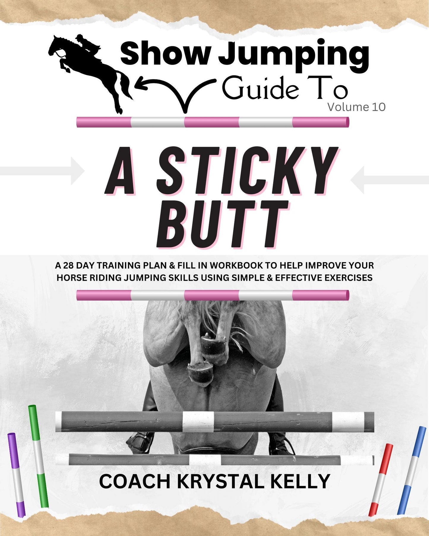 Show Jumping Guide to A Sticky Butt (Vol. 10) Front Cover