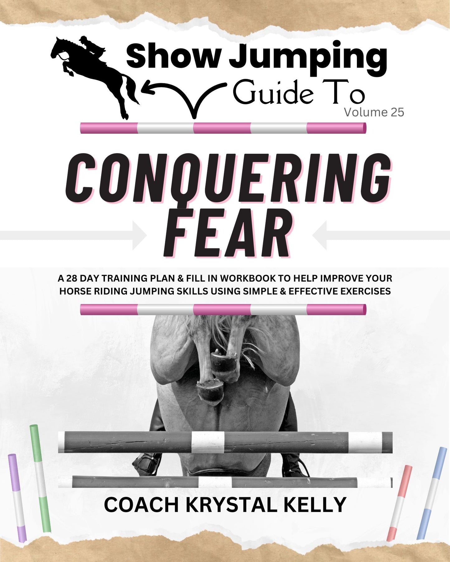 Show Jumping Guide to Conquering Fear (Vol. 25) Front Cover