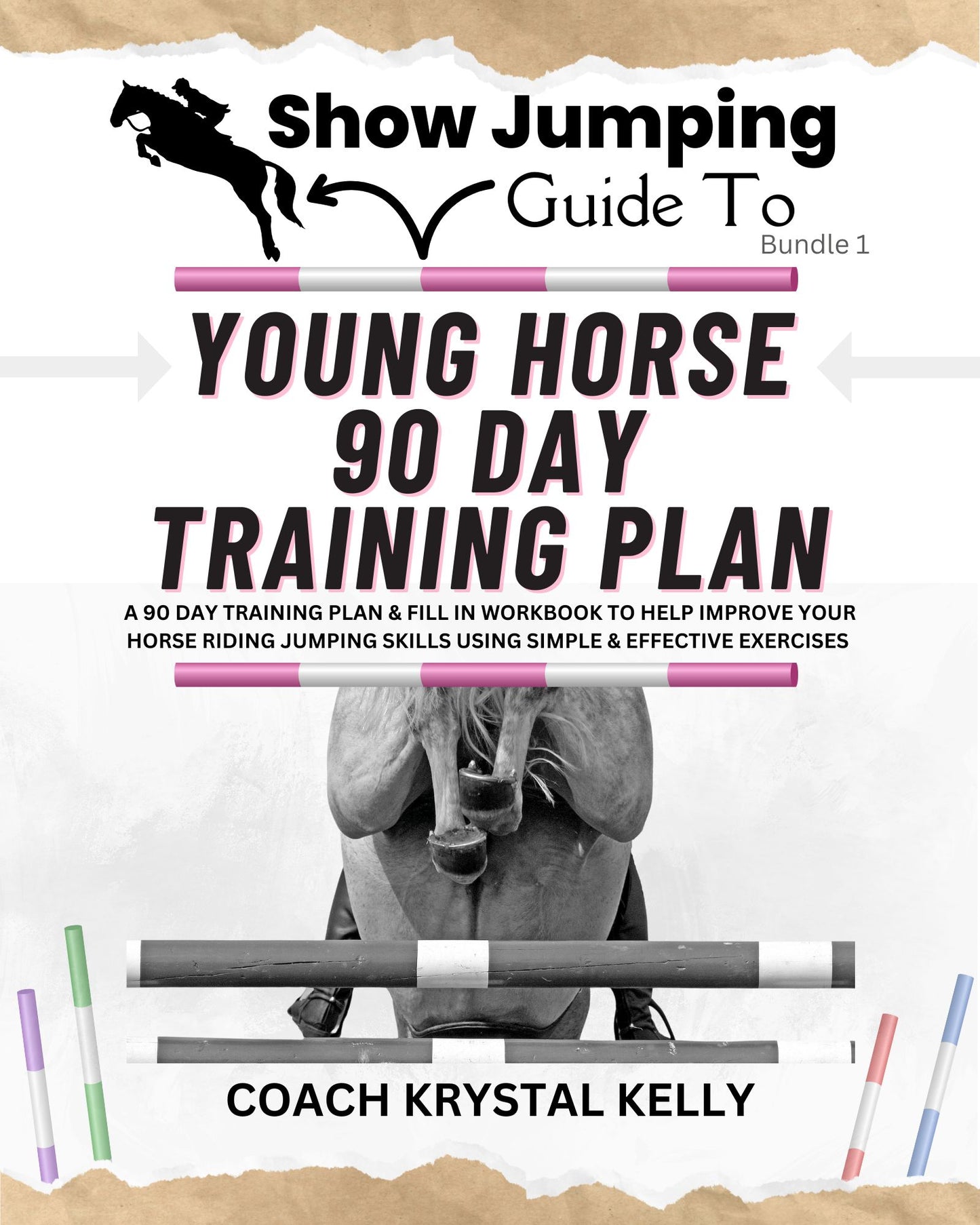 Digital PDF: Young Horse 90 Day Training Plan 3 Book Bundle