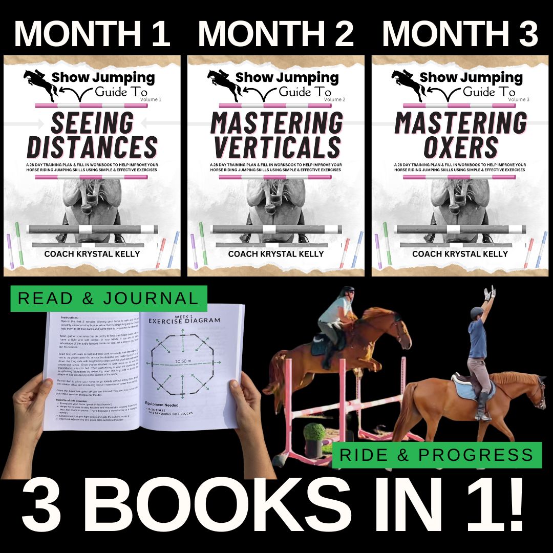 The Perfect 90 Day Training Plan 3 Book Bundle (All rider & horse levels)