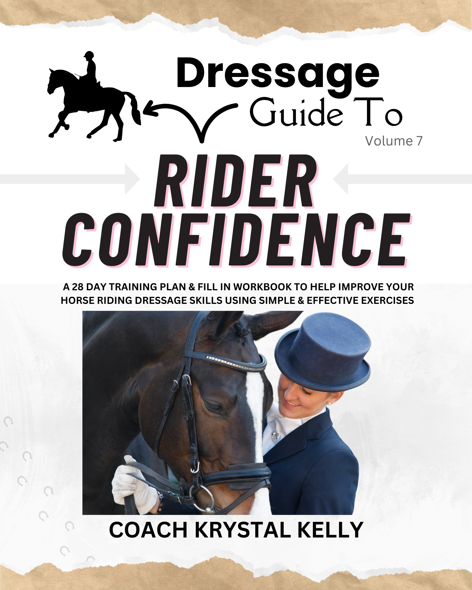 Dressage Guide to Rider Confidence (Vol. 7) Front Cover