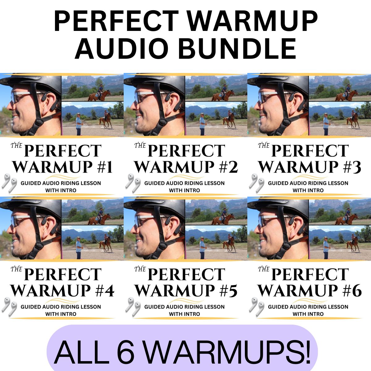 Ride Along Podcast Bundle: Perfect Warmup Audio Lesson All 6 Audios Bundle