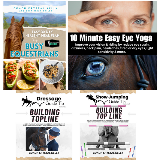 Horse & Rider Fitness Bundle (Paperbacks + Online Course)