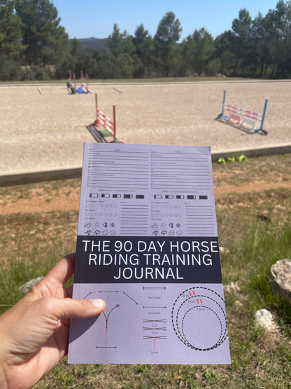 The 90 Day Horse Riding Training Journal Paperback