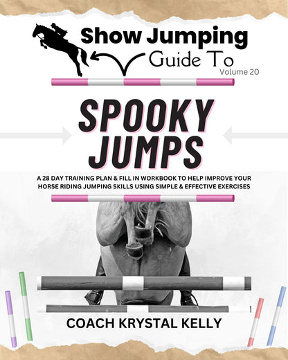 Show Jumping Guide to Spooky Jumps (Vol. 20) Front Cover